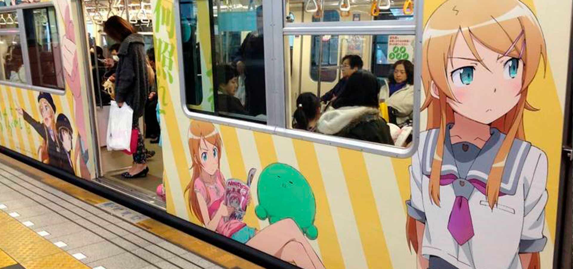В Японии будущим студентам предложили сделать последний шаг на станции метро
